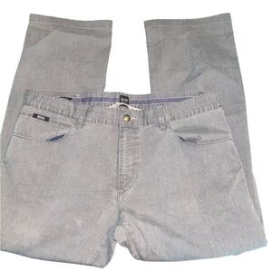 Boss Hugo Boss Men Stretch Pants Gray 38x30